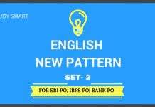 ENGLISH NEW PATTERN FOR SBI PO, IBPS PO | BANK PO EXAMS SET 2