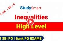 How to Solve High Level Inequalities Problems | For Sbi PO, IBPS PO , BANK PO EXAMS