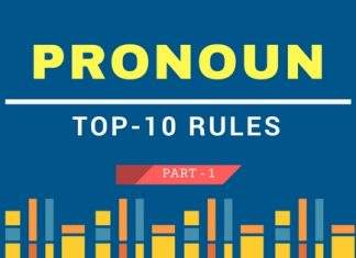 PRONOUN TOP 10 RULES FOR COMPETITIVE EXAMS PART 1 Pronoun top 10 rules