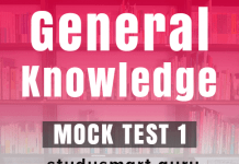 General Knowledge Mock Test Part 1 SSC CGL CHSL & Railway General Knowledge