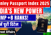 Henley Passport Index 2025: India’s Remarkable Climb: 8-Position Jump Henley passport index 2025